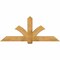 Ekena Millwork Redmond Rough Sawn Timber Gable Bracket, Western Red Cedar, 72"W x 30"H x 6"D x 6"F, 10/12 Pitch GBW072X30X0606RED00RWR - alternate 1